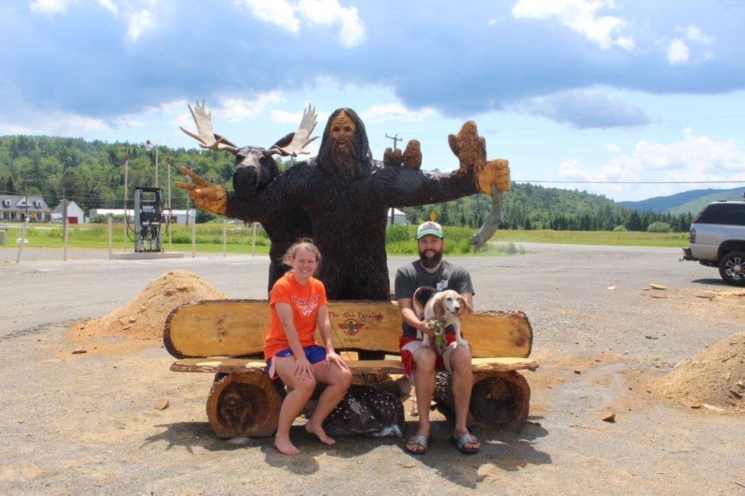 Boris enters the scene April of 2017, what may be the first family vacation to Lake Francis in July 2017