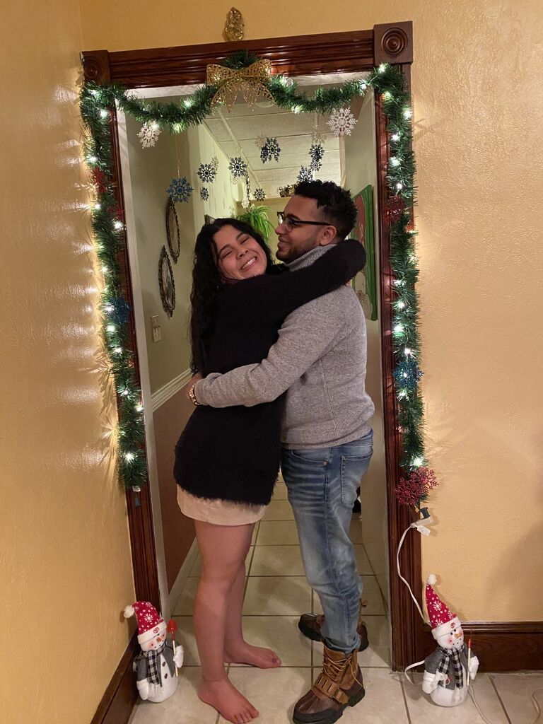 Melanie and Miguel's First New Year's Eve Together