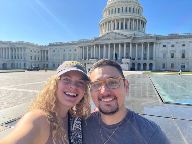 Surviving a year of long-distance, Willβs visit to DC ποΈ