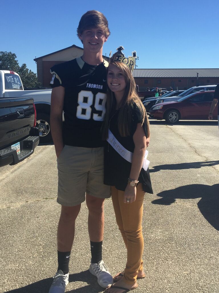Senior year homecoming!