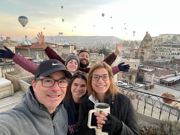 Enjoying Cappadocia!