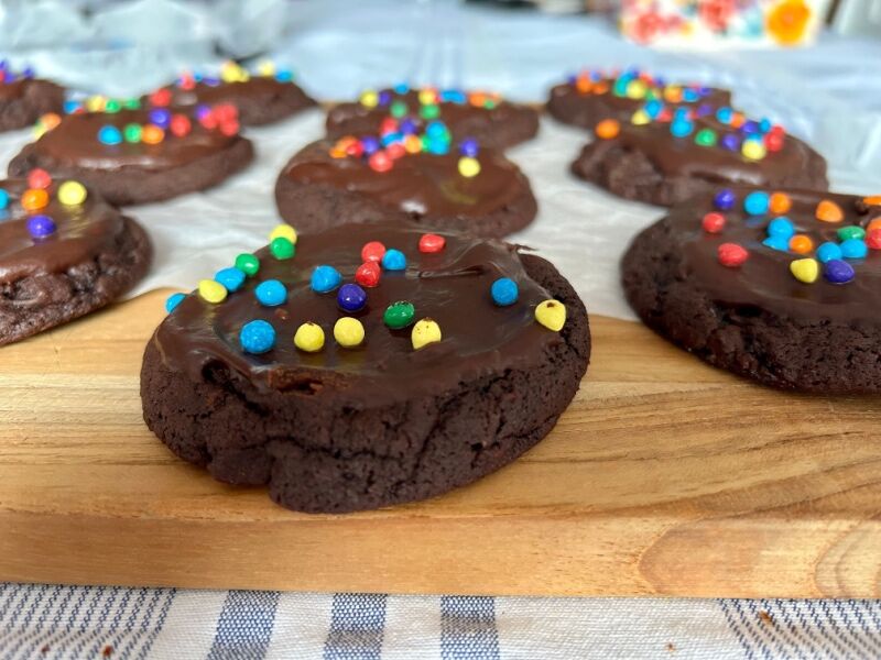 2000s themed party - Cosmic Brownies