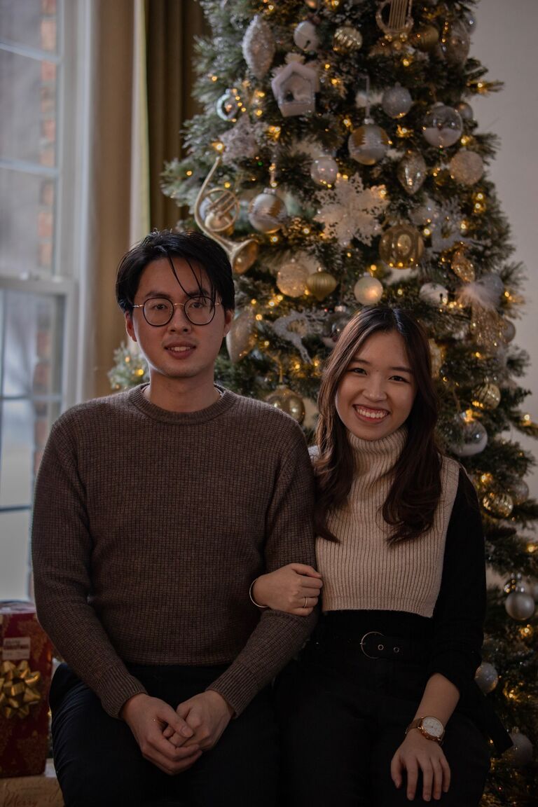 Our continuing celebration of Christmas with her family at her sister's estate.