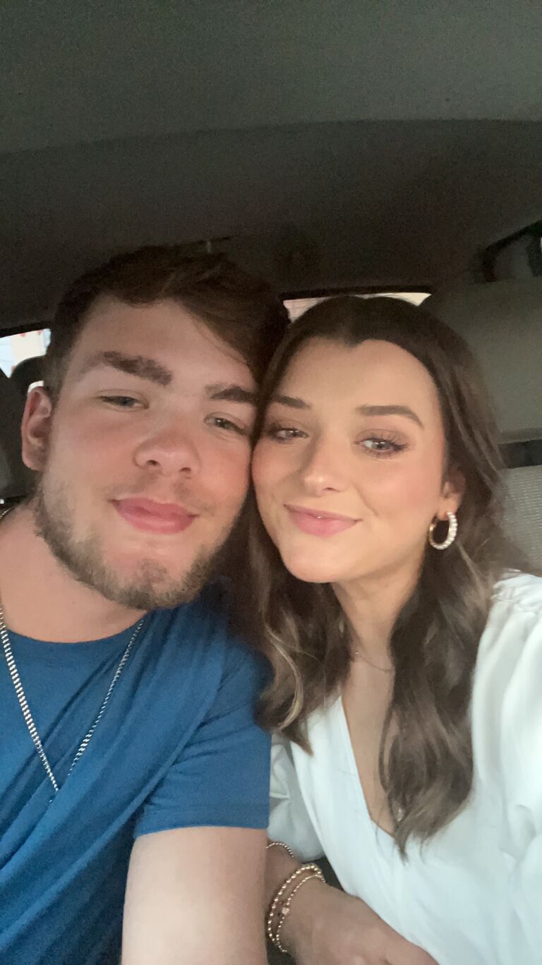 Date night before Christian left for the summer