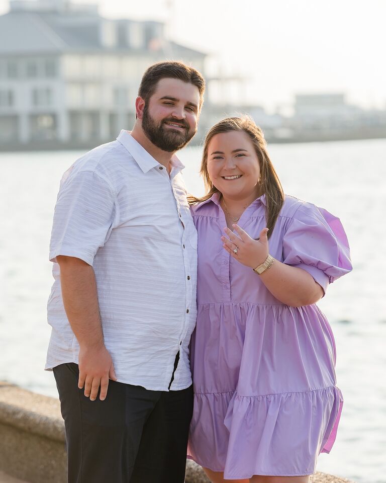 6.5 years of dating led us to our engagement! July 1, 2023 will be one we never forget! We are so grateful to have all of these memories to look back on and can’t wait to make more memories during our marriage!