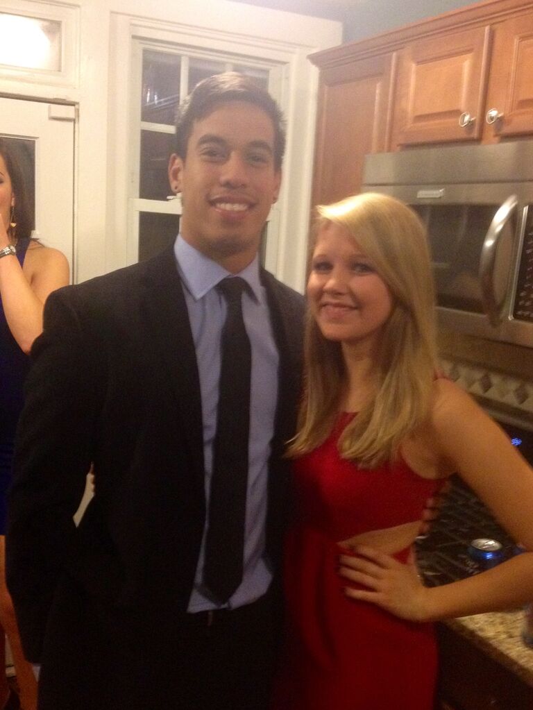 Connor's lacrosse formal our sophomore year of college. While Connor went to Johns Hopkins University and Julia went to James Madison University, we still made it a priority to visit each other every few weeks.
