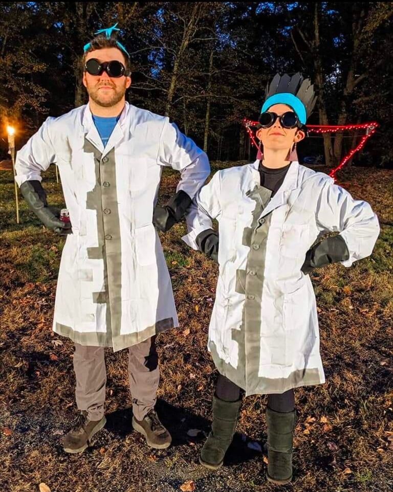 "A llama?! He's supposed to be dead!" The first of many Halloween costumes