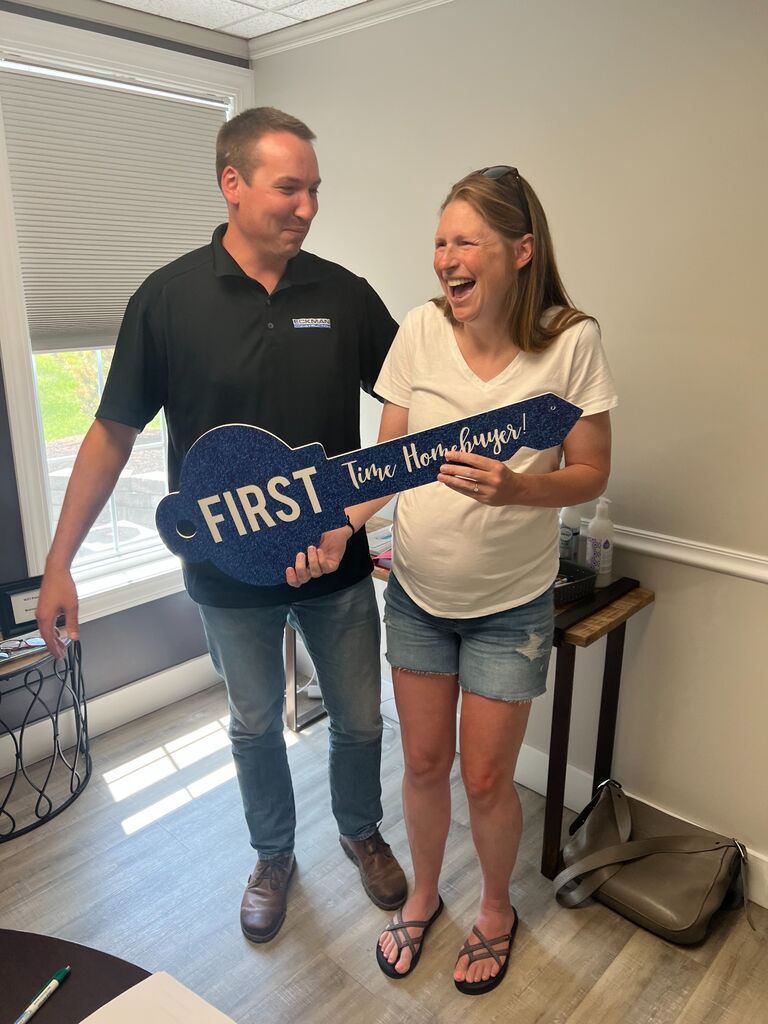 We bought our first home together!