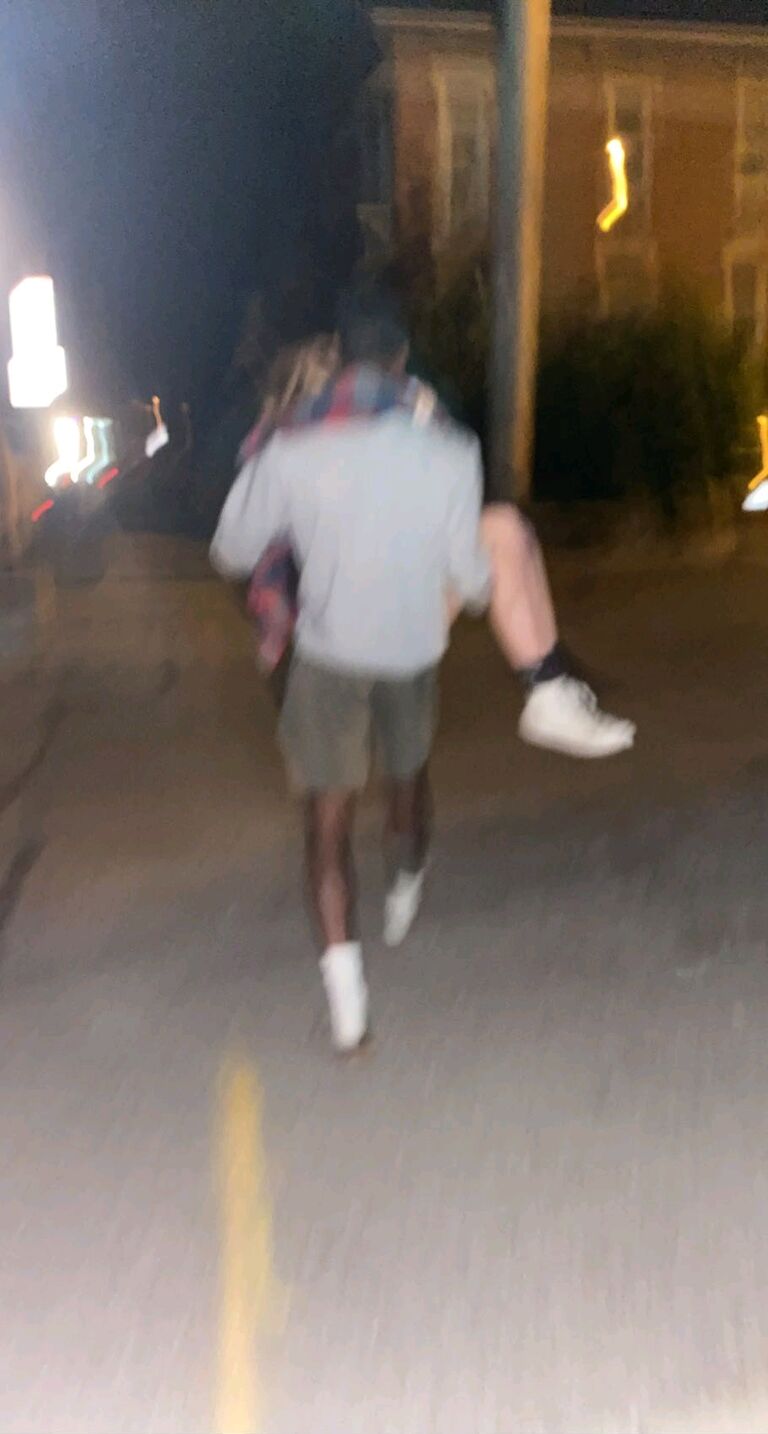 It was not till the summer after Michaela graduated from college that she started to see Colby in a new light. One of their first memories together was after a work party in Columbus where Colby carried her to her car! 