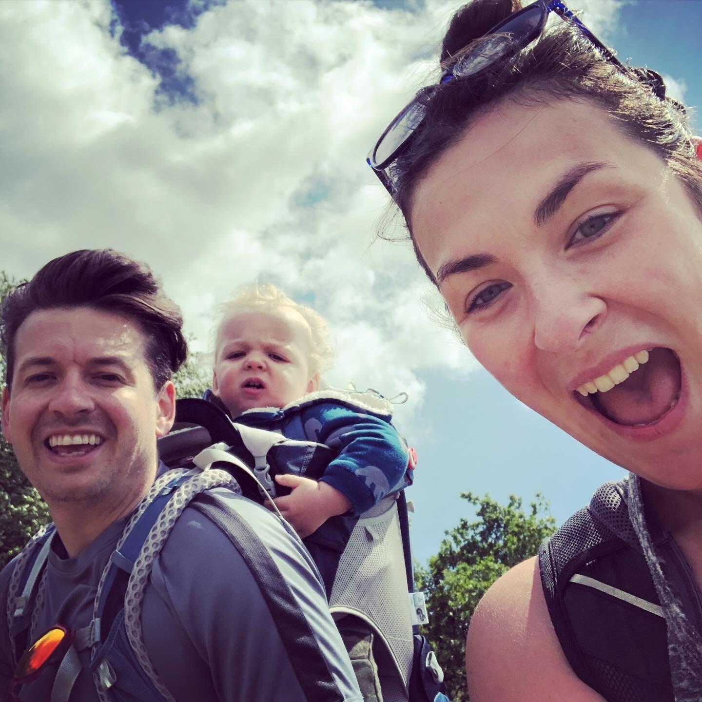 During lockdown we tried to make the most of the days we could spend outside, walking in the amazing weather! We also found out we were expecting baby number 2!