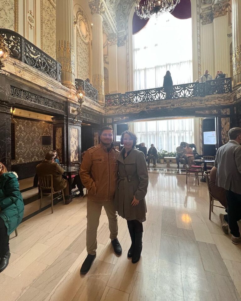 We got gussied up to go to Heinz Hall to see the Pittsburgh Symphony Orchestra perform Holst's The Planets.