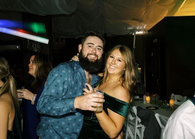 Ryan and Lindsey's wedding.