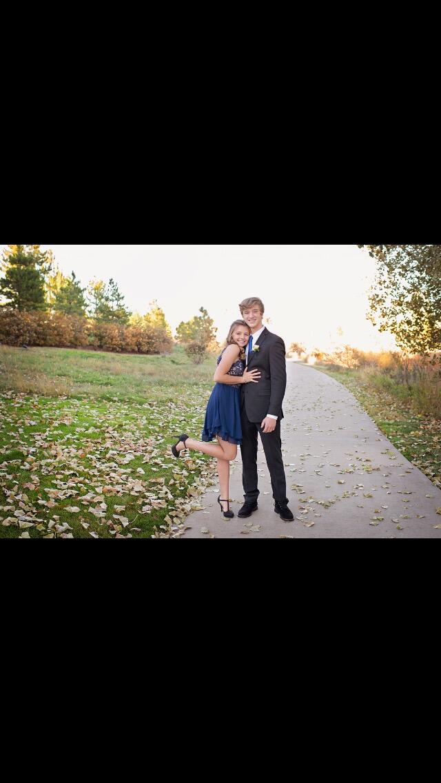 Our sophomore year homecoming!