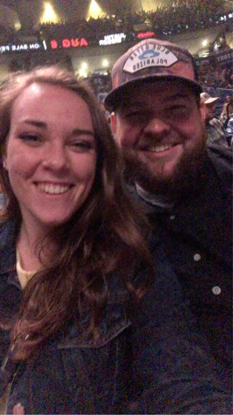 Our second date, the night before Clayton asked Haley to be his girlfriend! Clayton told Haley that he bought an extra ticket to go see Luke Combs "Just in case I found someone who would want to go with me".