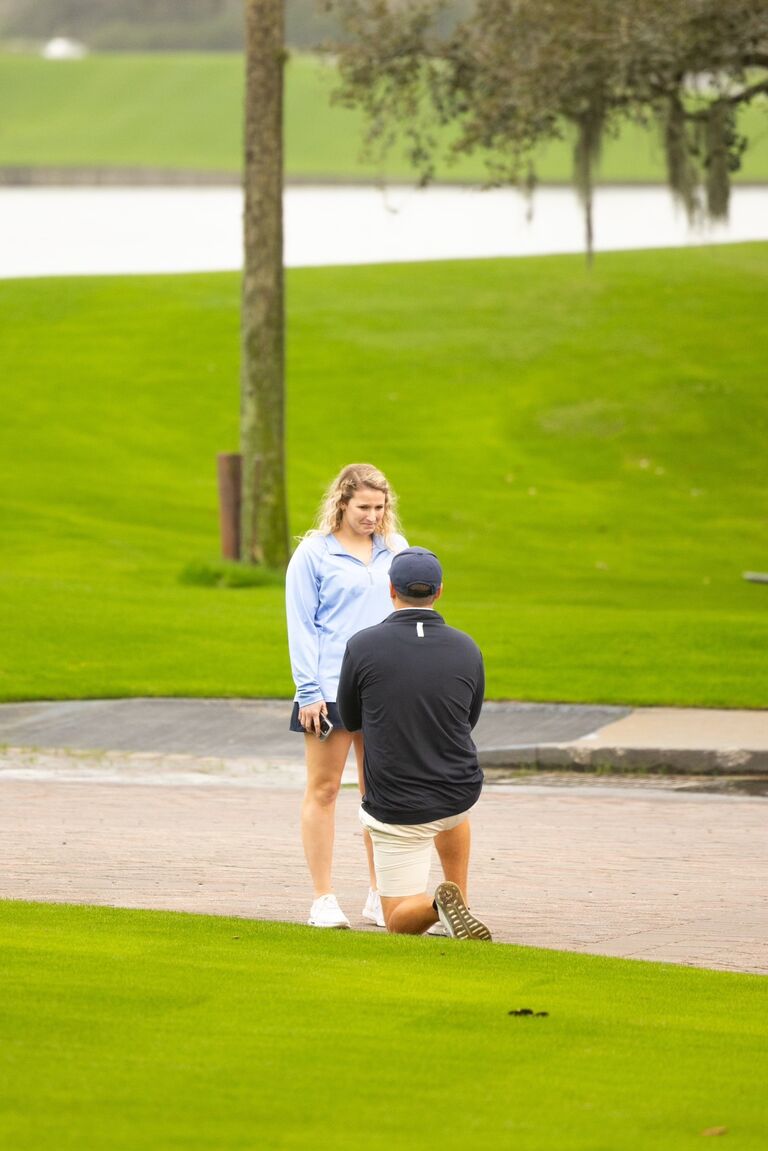 Craig and Emily get engaged at TPC Sawgrass