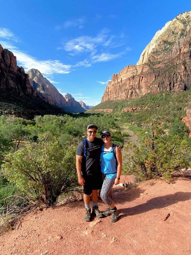 We managed to start our relationship during a pandemic and created many memories along the way. We started taking annual National Park trips, the first being Zion and Bryce Canyon. 