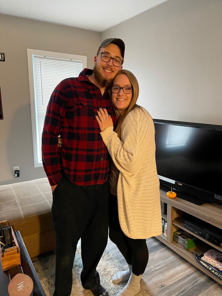 Moved into our first apartment together!