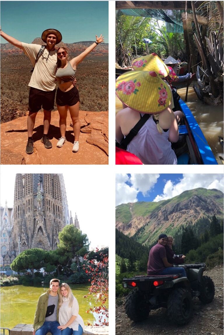 Traveling the world together