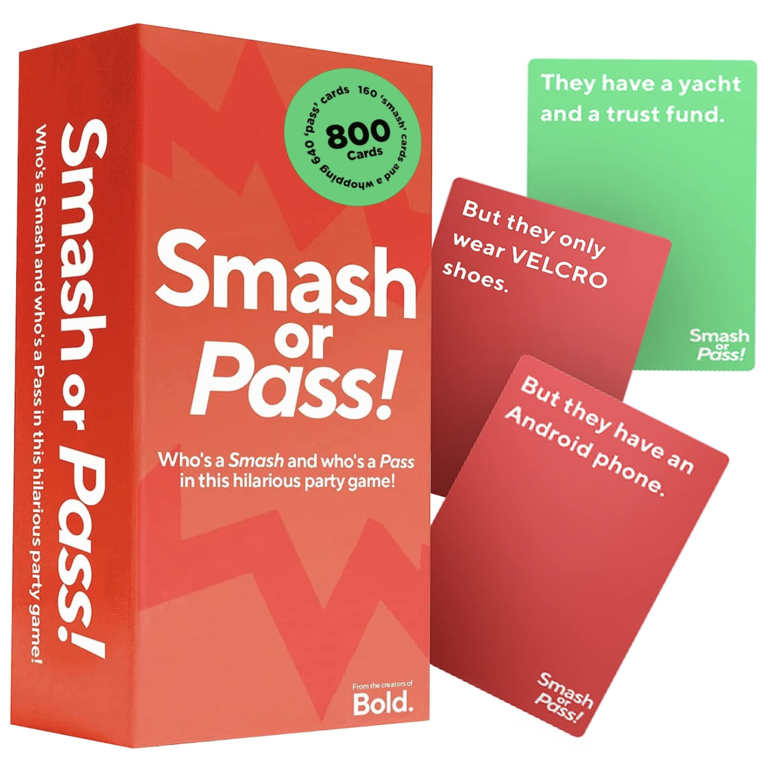 'Smash or Pass!' bachelor party adult card game