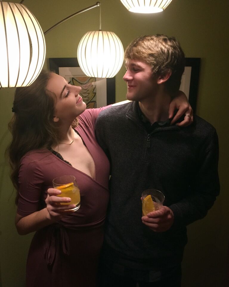 Late 2017, the couple moved in together. They rented a house in Seattle, WA with 4 close friends. Here, they shared a space for the first time and discovered just how much they love each others company. 