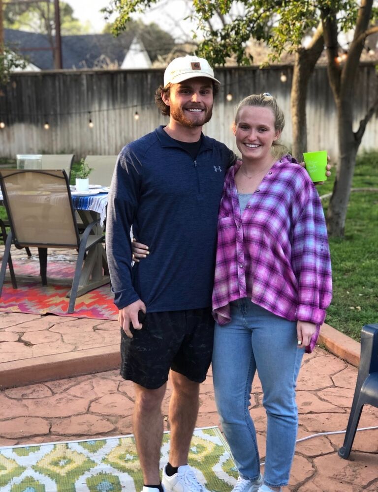 Grant & Ally meet each other at Texas Tech University through the Center for Collegiate Recovery and become friends!