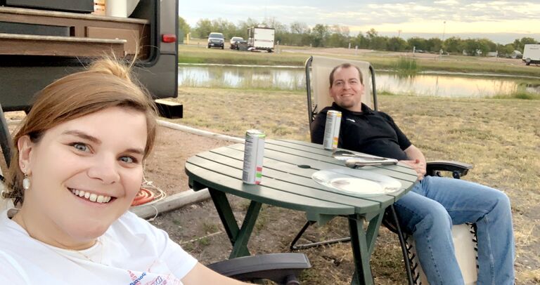Kasey buys a camper and moves to BCS to work for Texas A&M.