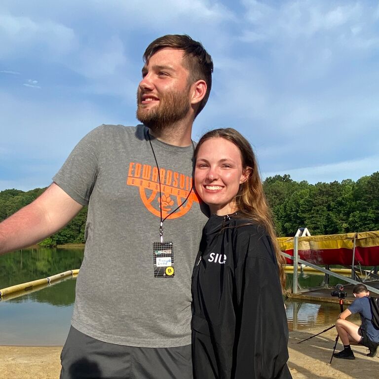 In the summer of 2023, we started serving in youth ministry together and it has quickly become something we eagerly look forward to each week! We were brought together by God's grace and we pray that our relationship will be one that continues to pour back into God's kingdom.