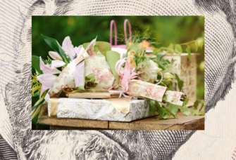 wedding gift table