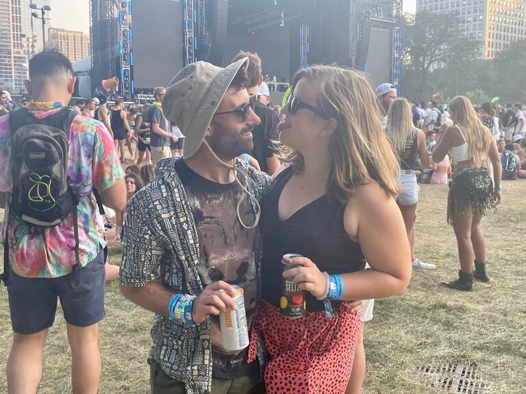 Kyle loves music festivals and Victoria had never been to one, so we went to all four days of Lollapalooza.