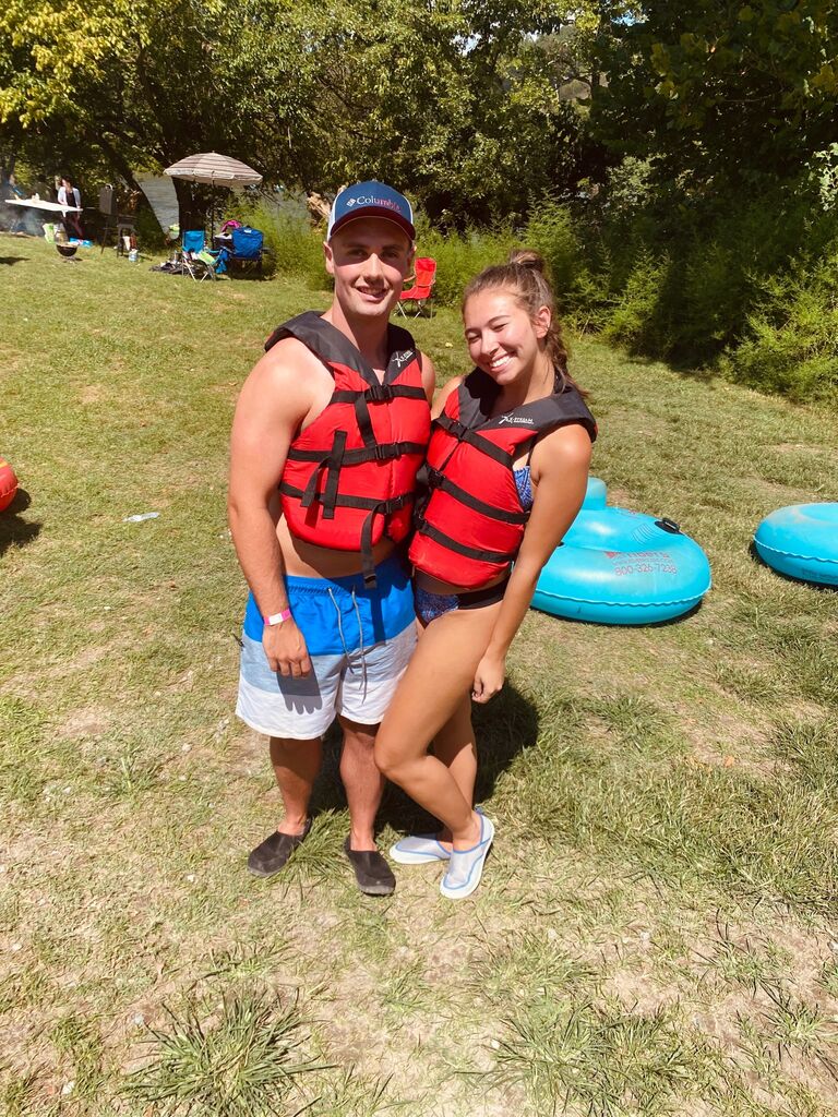 Our first trip together - River Floating at Harpers Ferry, WV