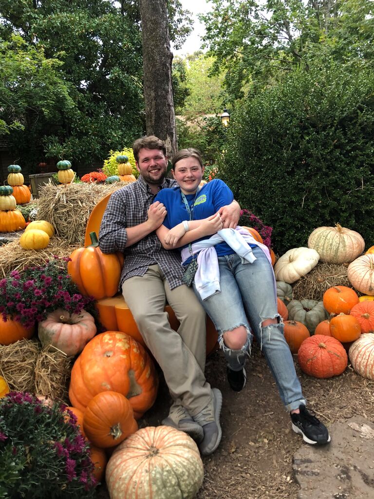 The day we told our parents we were dating. 