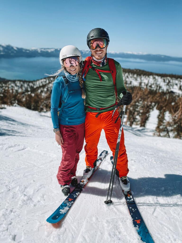 Skiing in Tahoe