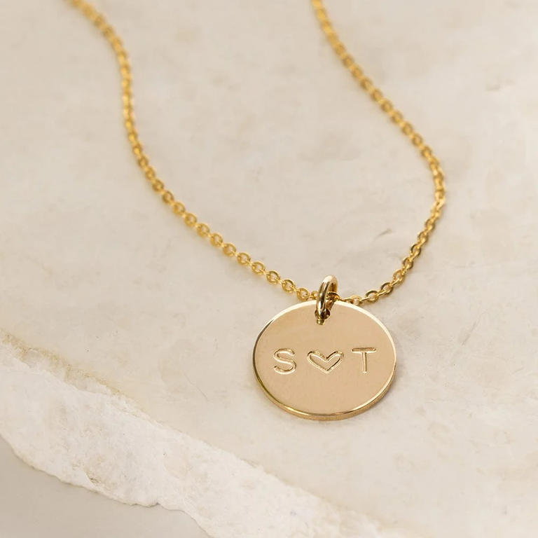 Personalized jewelry with your initials