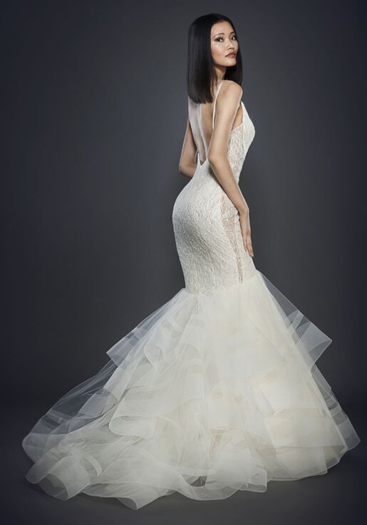 lazaro mermaid wedding dress
