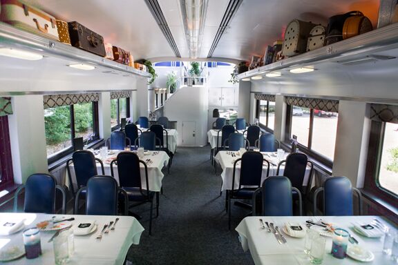 Cafe Lafayette Dinner Train | Rehearsal Dinners, Bridal Showers ...