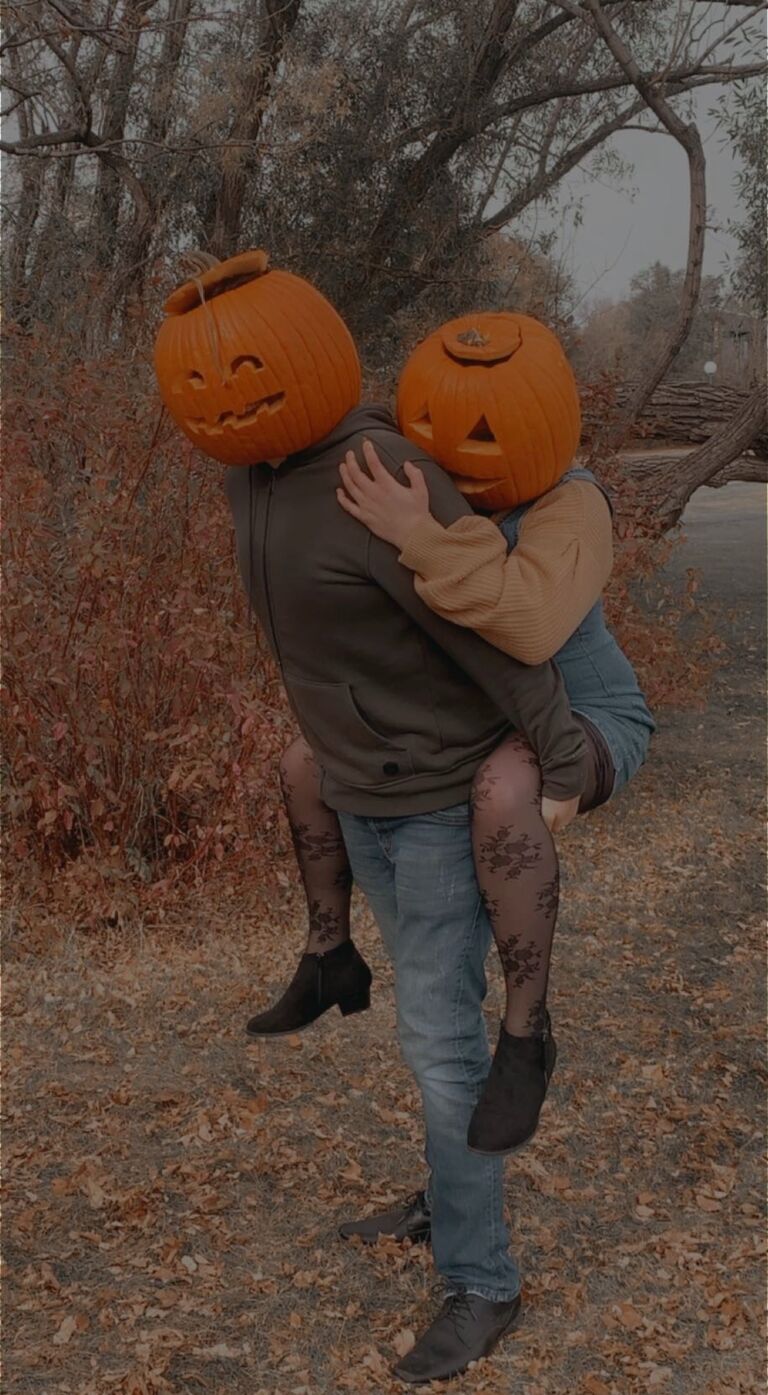Third Halloween! (Pumpkin Heads)