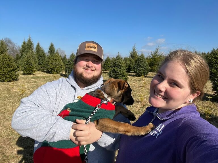 We got a puppy!