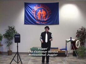 Flippo The Customer Service Motivational Juggler - Motivational Speaker - West Boylston, MA - Hero Gallery 1