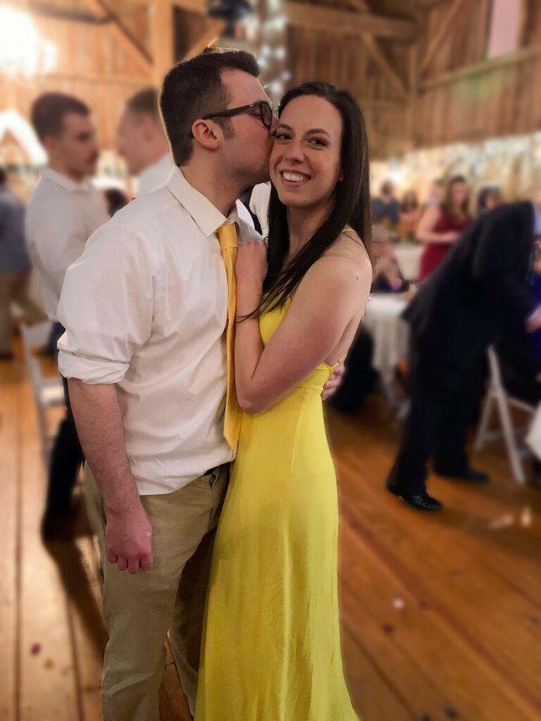 3 years together
(picture taken at Sean's friend's wedding)
