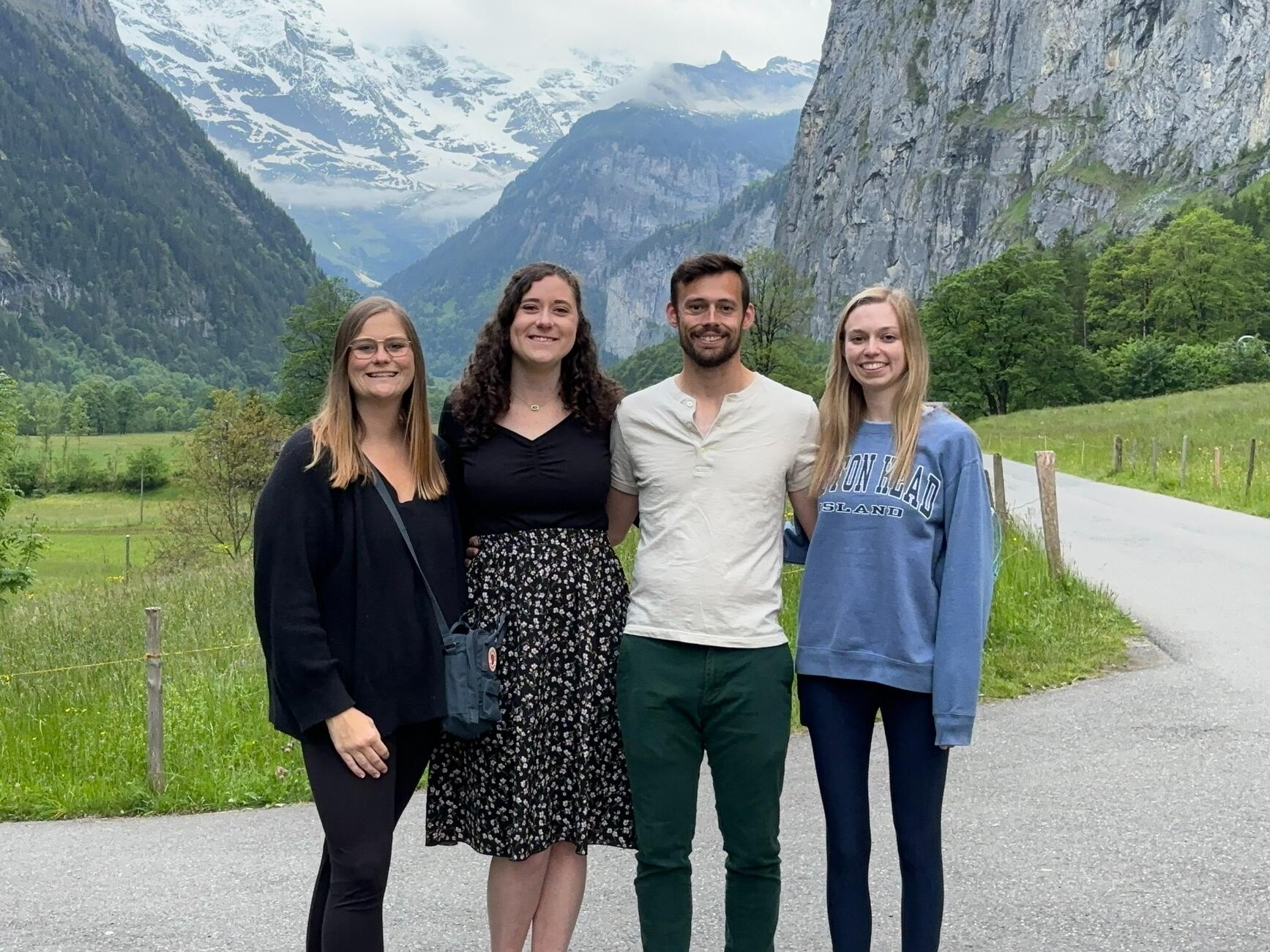 Post-Engagement Meetup in Lauterbrunnen, Switzerland