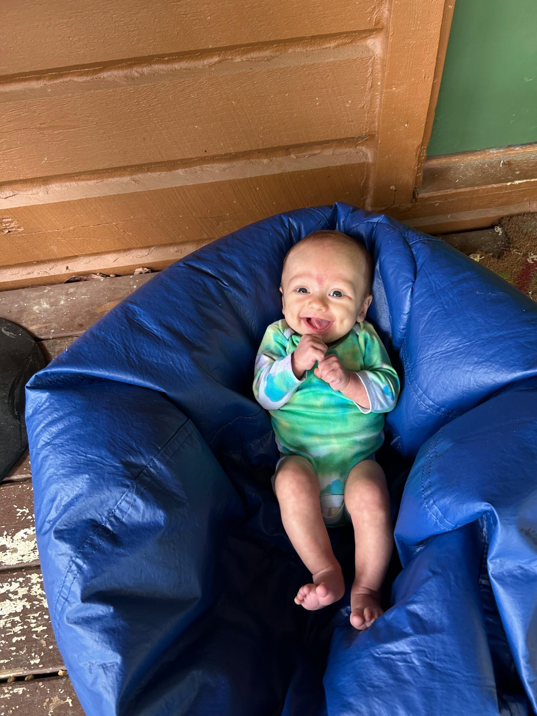 Hudson is growing into a adorable little boy.
