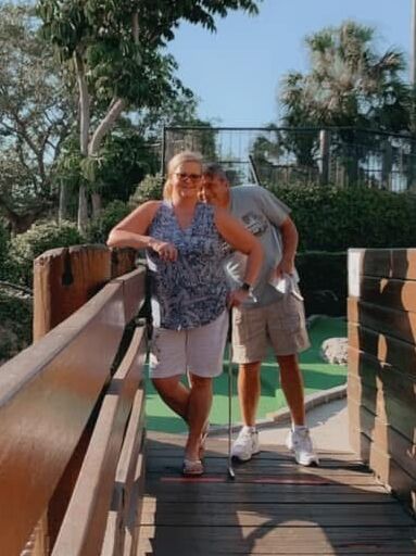 Miniature golf, Bradenton, FL.