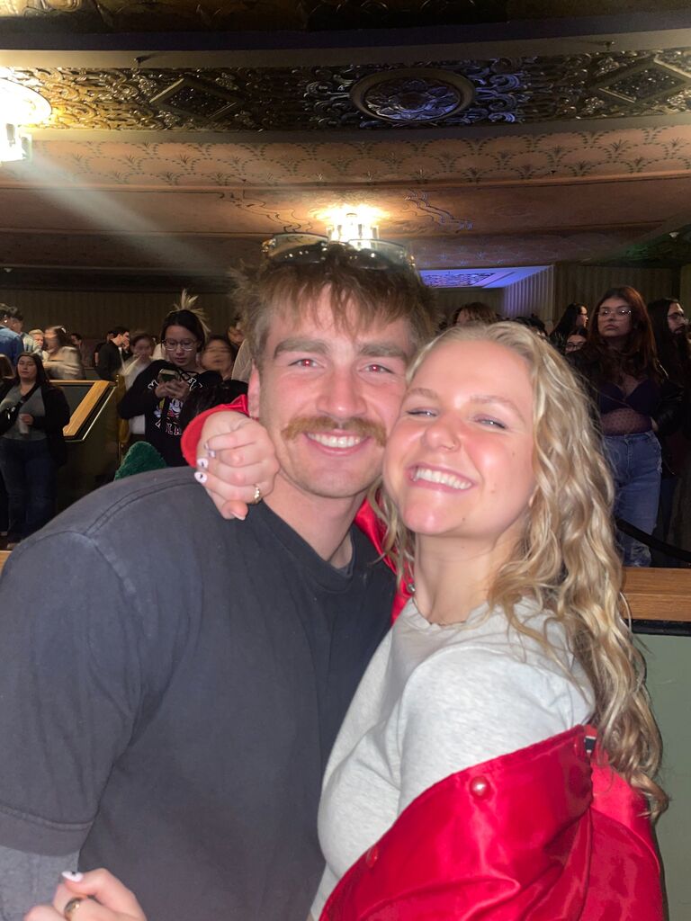 Their first concert together and another fun weekend out with friends.