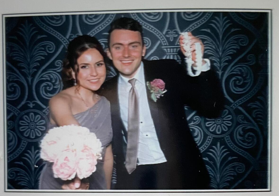 Krystal catches the bouquet and Peter catches the garter at Krystal's brother Danny's wedding! Who will be next?