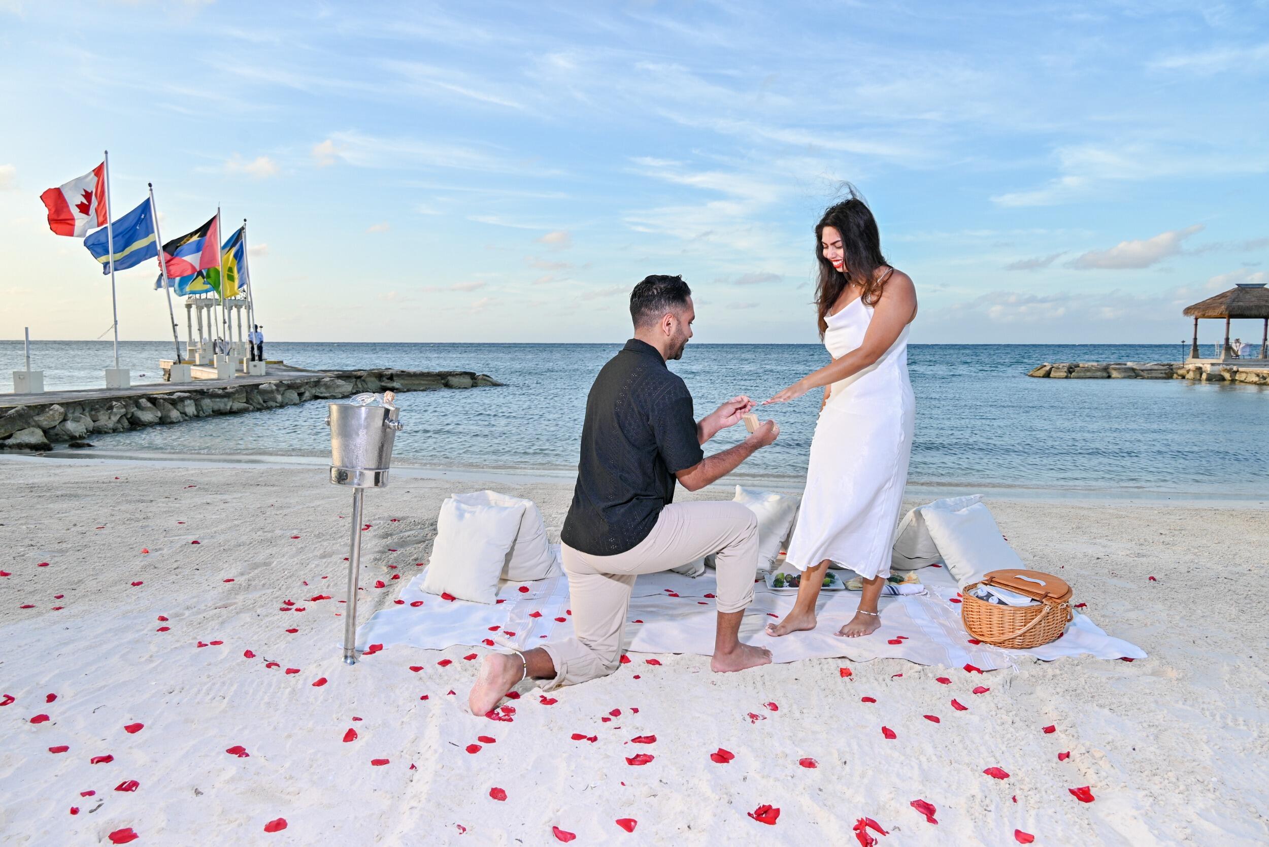 The Proposal!
One unforgettable day in paradise, he got down on one knee and asked her to spend forever with him. She said YES!