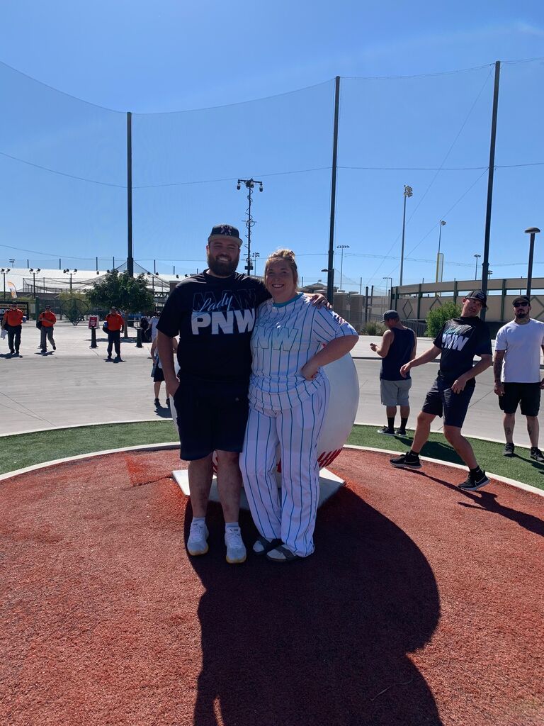 Took a trip to Vegas to play in our world's tournament. Enjoyed our first trip kid-free!
