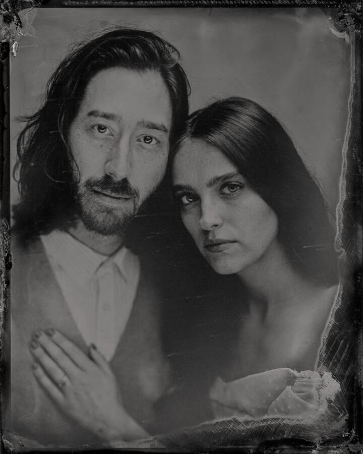 Steven proposed to Victoria in Central Park. He then organized to get this tin type photo taken in Nanaimo, the following week. 