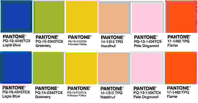 Pantone's Hottest Color Trends for Spring 2017