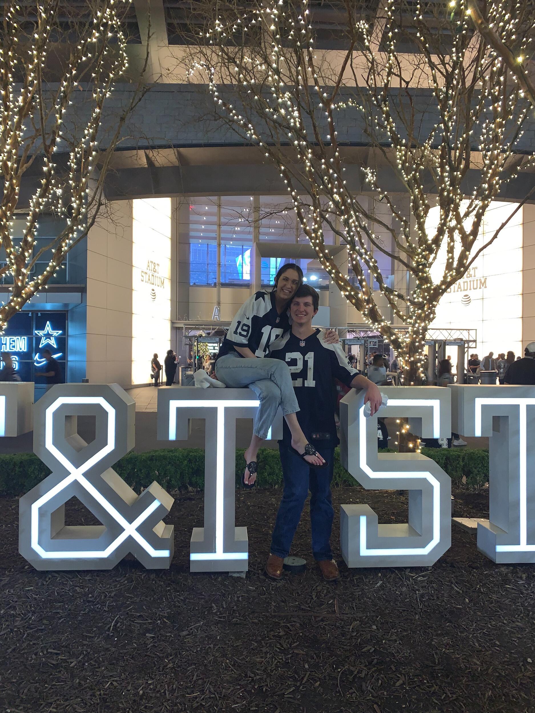 Watched (& screamed) at many Cowboys games