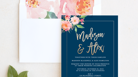Floral Watercolor Business Card, DYI Blank Business Card Template - Oh  Kate, Made to Match  Sets and…
